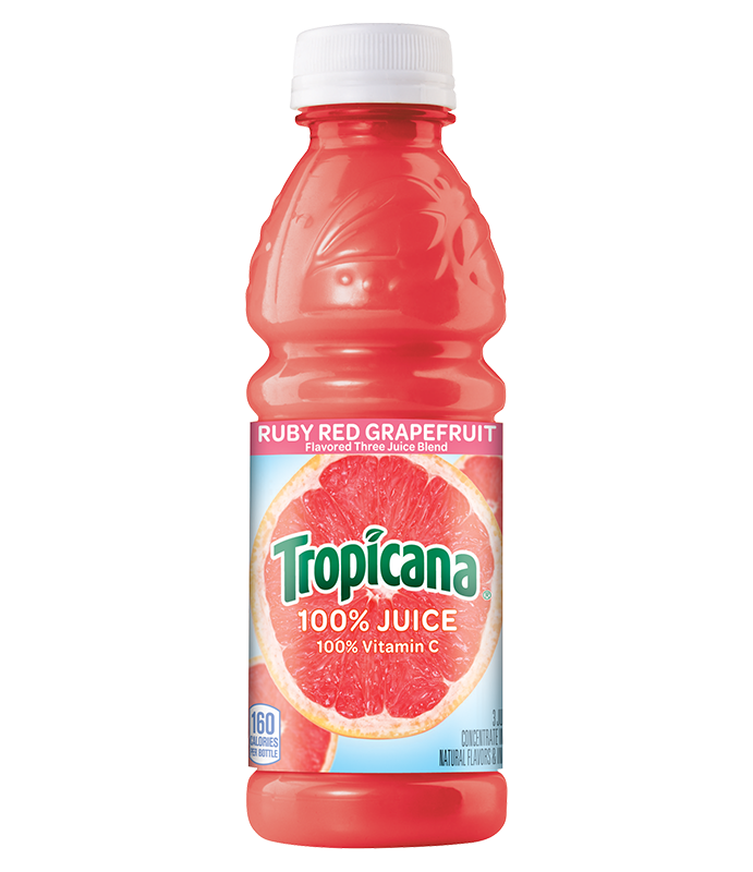 Tropicana® Ruby Red Grapefruit Juice Blend 10oz. PepsiCo School